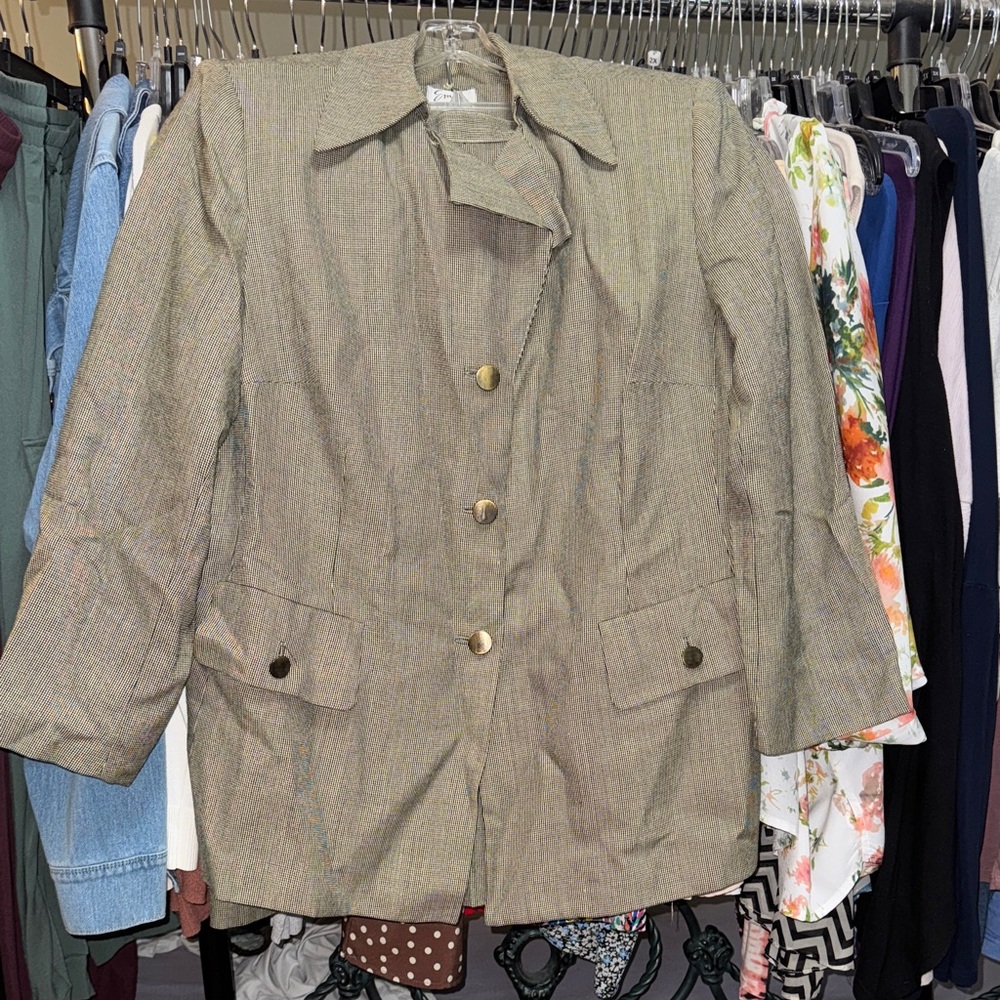Elegant Women's Tan Suit